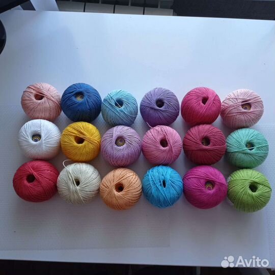 Нитки Фиалка новые