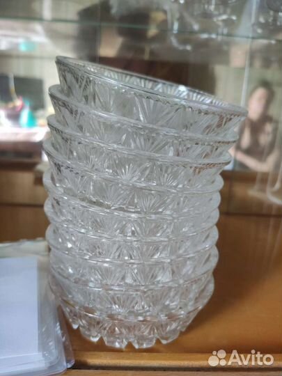 Посуда СССР (варенницы хрусталь)