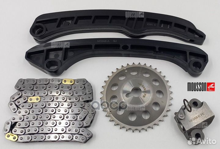 Комплект цепи грм Mitsubishi 1,6L STK4A9 mousson