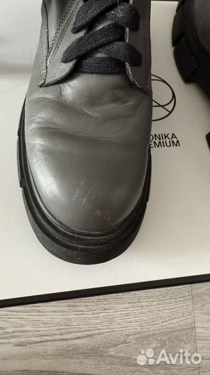 Ботинки женские зимние 38 размера кожаные эконика