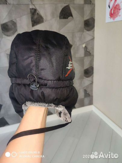 Шапка зимняя для мальчика 48-50