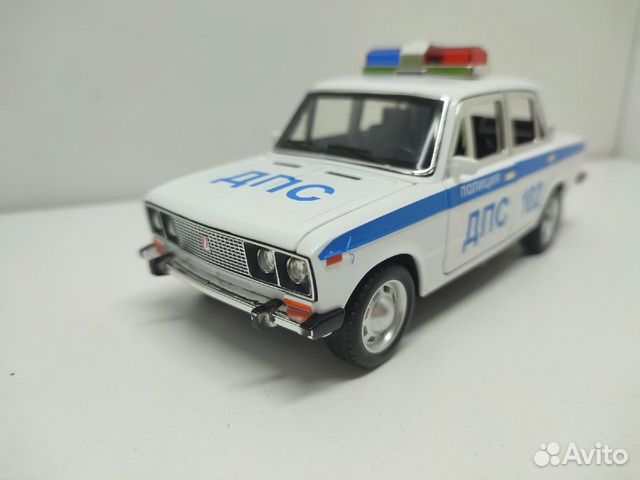 Машинка металлическая ваз 2106 Дпс
