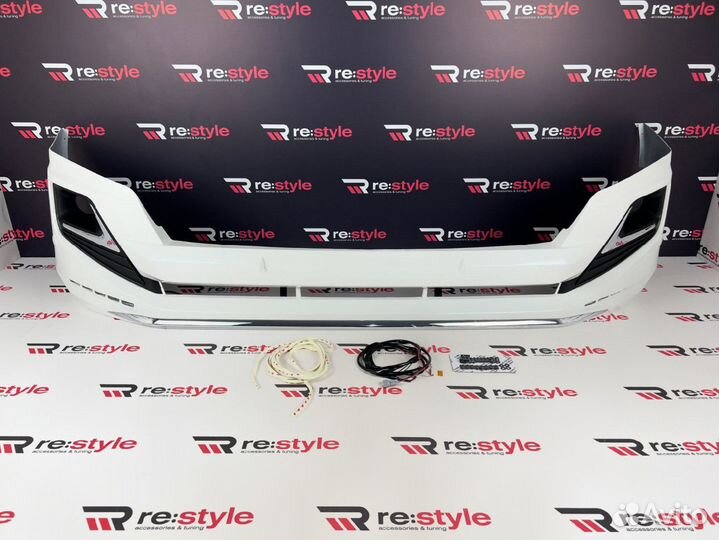 Губа передняя Toyota Land Cruiser Prado 150 S2478