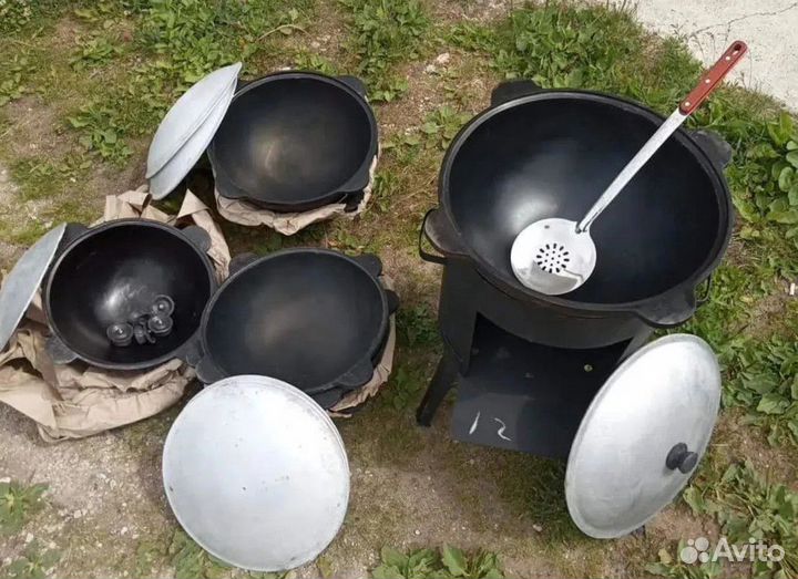 Казан чугунный 12 литров из Намангана