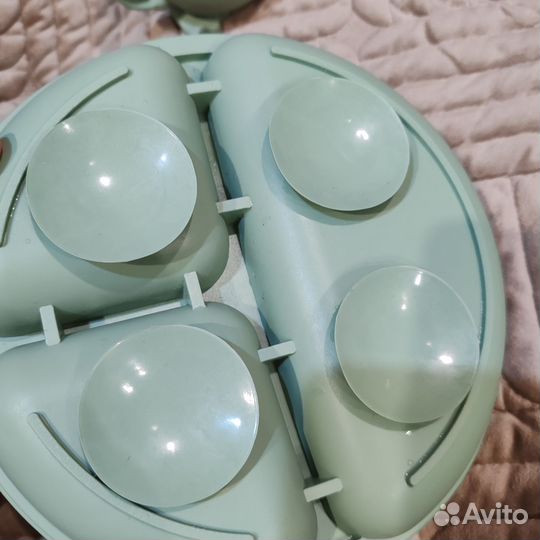 Посуда силиконовая детская 3 предмета