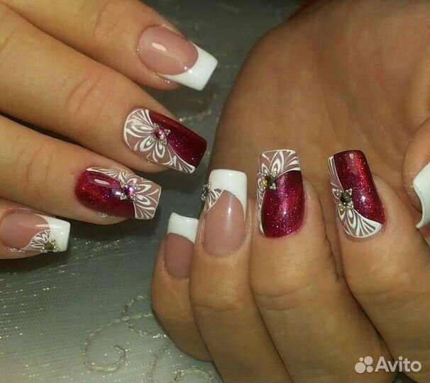Маникюр педикюр гель-лак наращивание ногтей