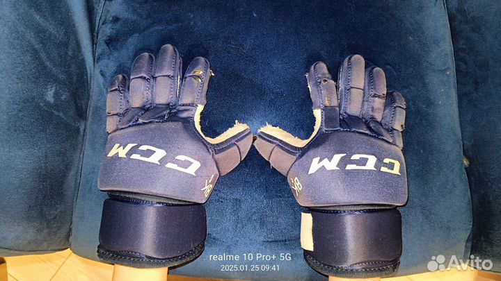 Краги хоккейные детские размер 8