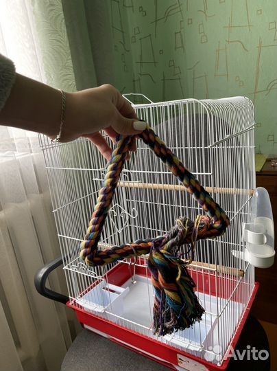 Клетка для средних, мелких попугаев