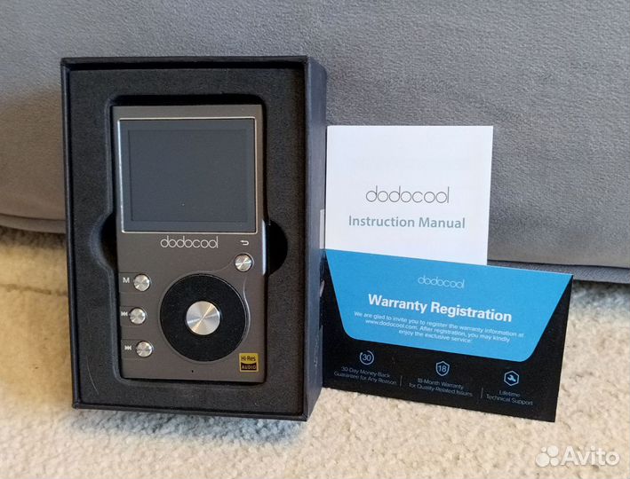 HI-FI плеер Dodocool DA106 + HI-FI наушники