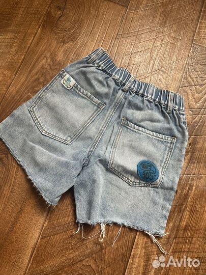 Шорты Zara джинсовые на мальчика 3-4 года