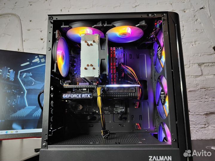 Игровой компьютер / i5 12400f + rtx 3070 + 1tb