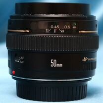 Canon EF 50mm f/1.4 как новый