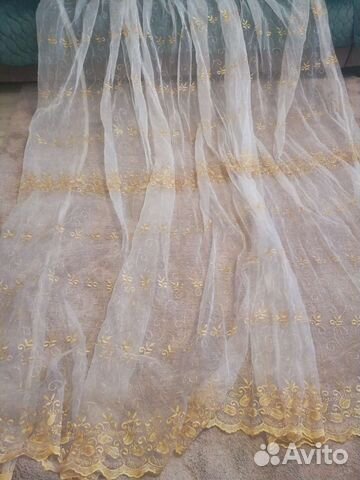 Тюль ширина 3м