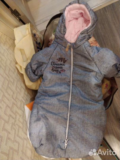 Детские вещи 0-3 месяца на девочку