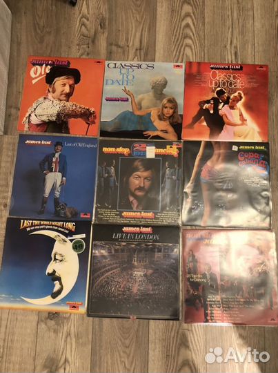 James Last lp пластинки UK