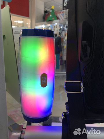 Беспроводная колонка с подсветкой RGB