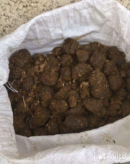 Навоз конский в мешках