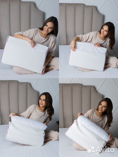 Анатомическая подушка для сна с эффектом памяти