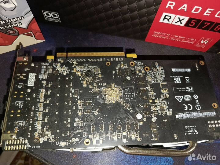 Видеокарта rx570 8gb