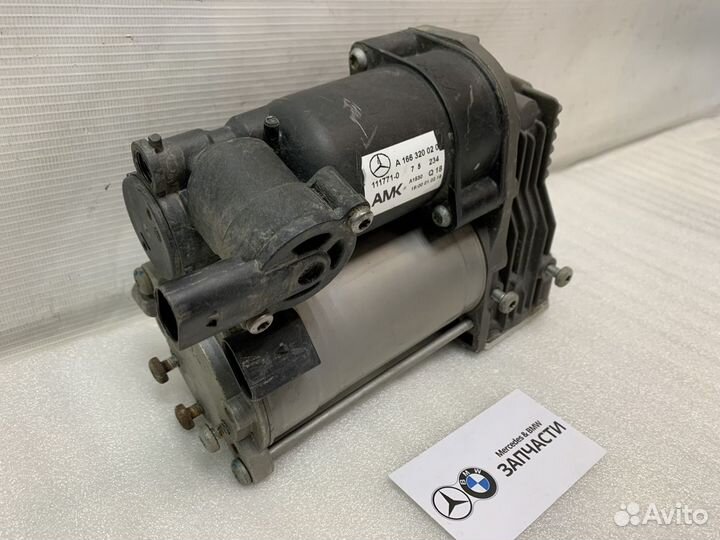 Компрессор пневмоподвески Mercedes A1663200204