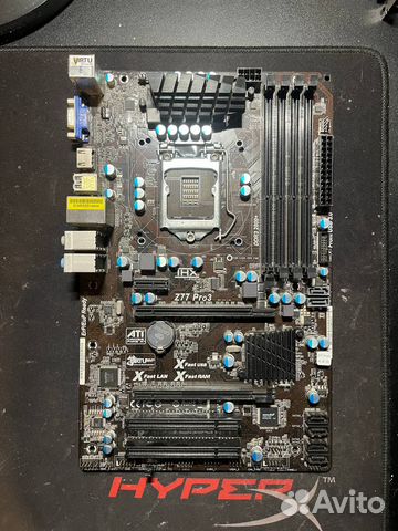 Материнская плата 1155 asrock z77 купить в Москве | Электроника | Авито