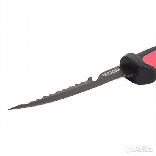 63241 Нож разделочный Следопыт филейный прорезинен