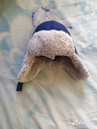 Шапка ушанка меховая зимняя грудничку 44р