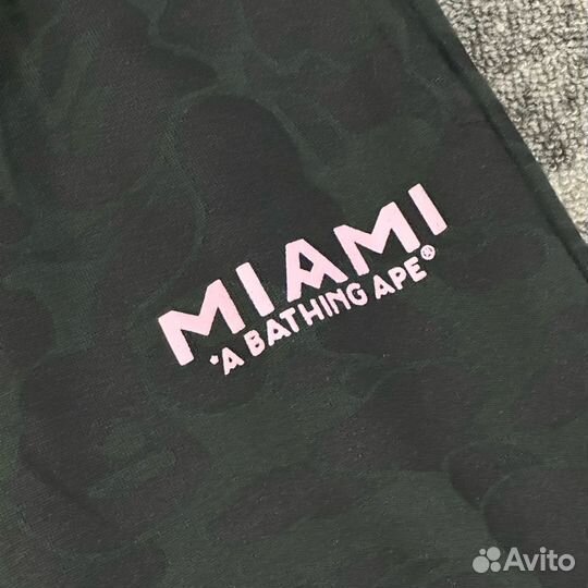 Bape inter miami шорты черные