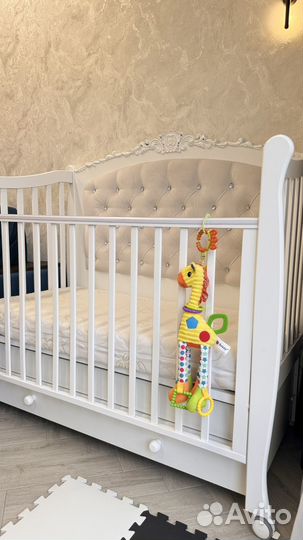 Детская кровать гандылян жаннет с матрасом