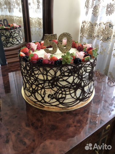 Торт облака