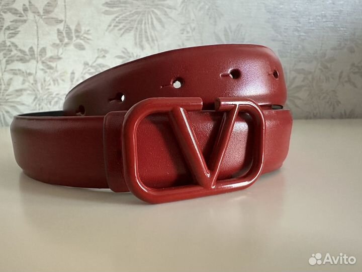 Ремень Valentino новый из натуральной кожи
