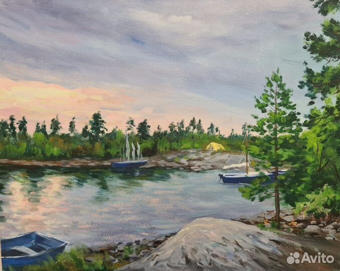 Картина маслом на холсте 40 х 50 