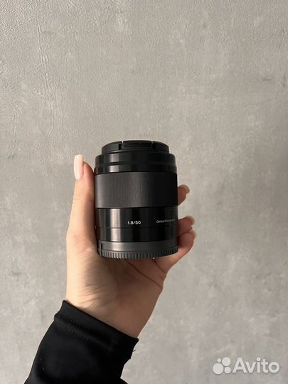 Объектив sony 50mm f 1 8