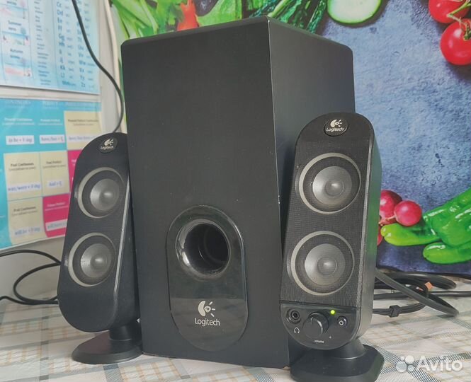 Колонки + Сабвуфер Logitech X-530