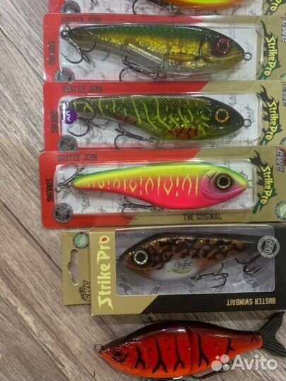 Джерки Strike Pro Buster Jerk,Big Band,Guppie Jr