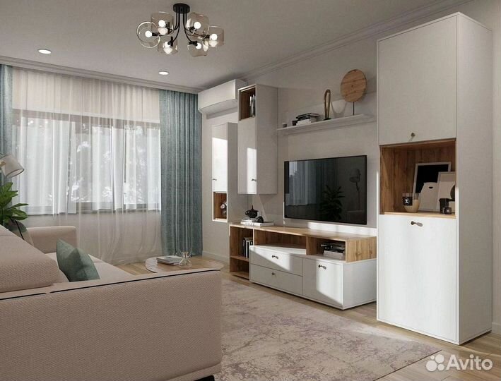 Стенка в гостиную на заказ