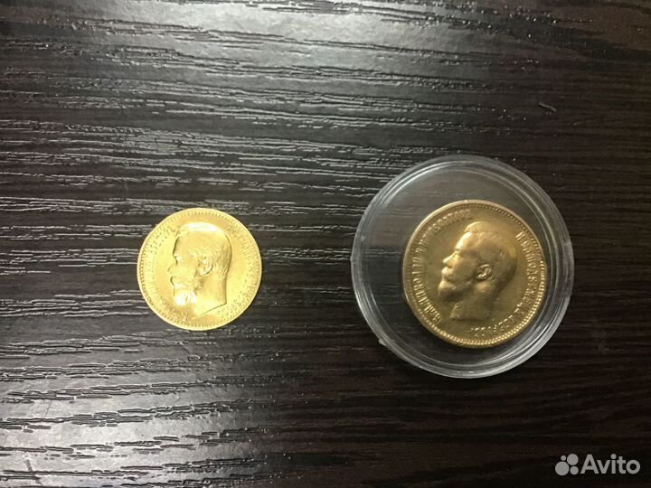 Золотая монета