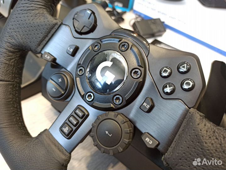 Руль Logitech G923 в идеале +кпп