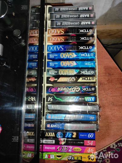 Аудиокассеты новые запечатанные Chrome, TDK, Sony