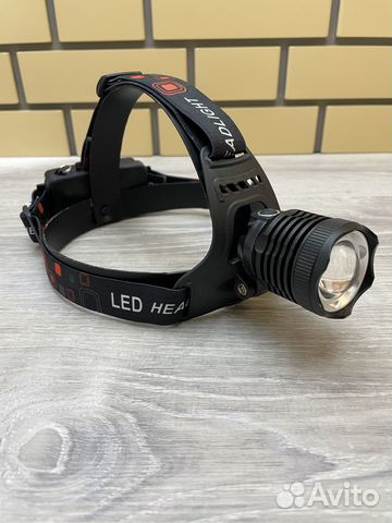 Мощьный налобный фонарь