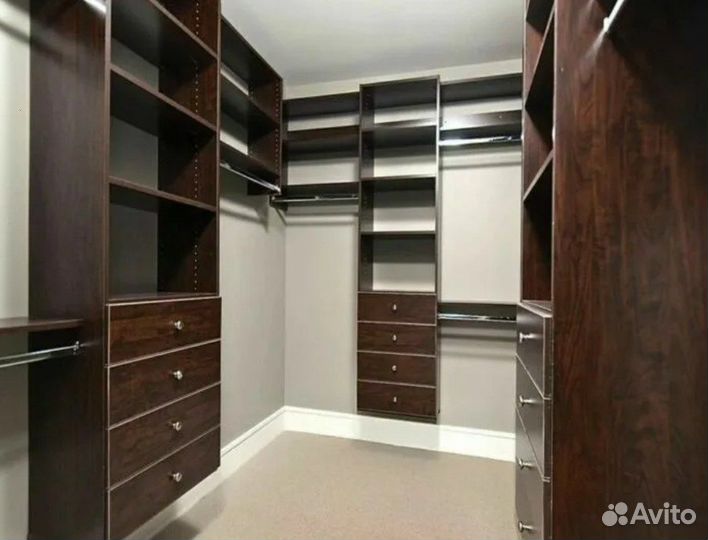 Гардеробная с фабрики