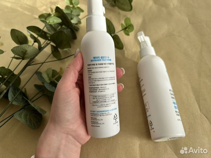 Спрей тоник для роста волос Атоми