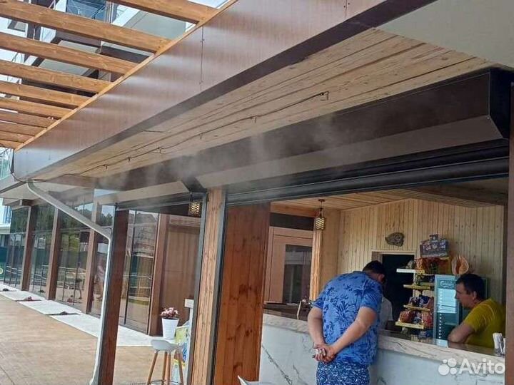 Туманоохлаждение, туман высокого давления