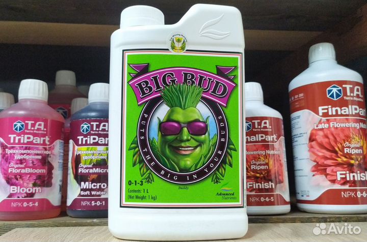 Стимулятор Big bud advanced nutrients 1 литр