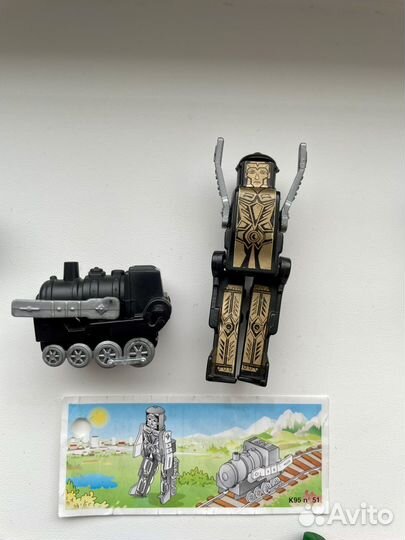 Единички сборка (2) серии из одного киндера 90е