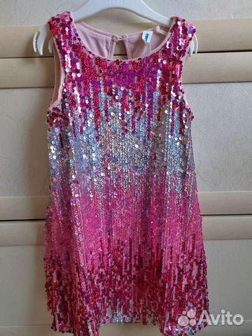 Платье в паетках