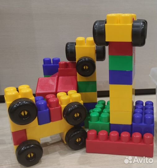 Конструктор большие блоки