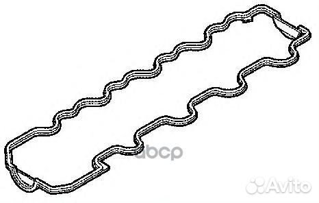 Прокладка крышки ГБЦ полиакриловый каучук лев