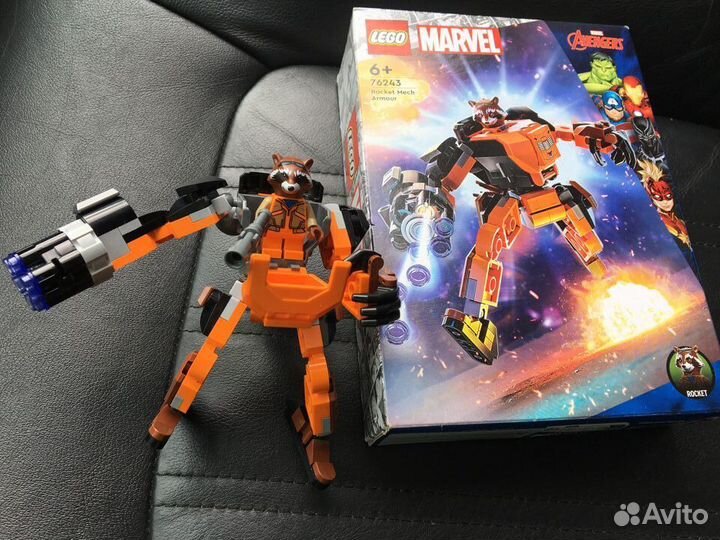 Lego Marvel Super Heroes 76243 Реактивный Енот Рак