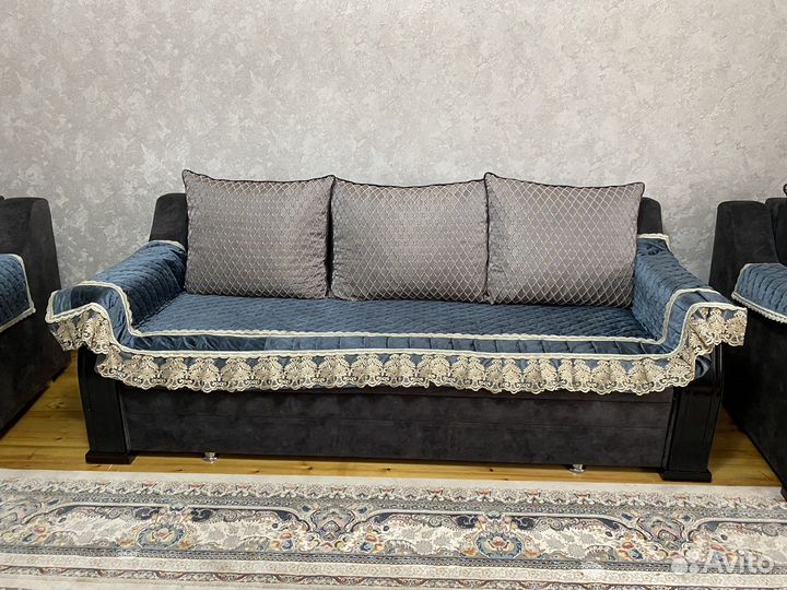 Диван и 2 кресла